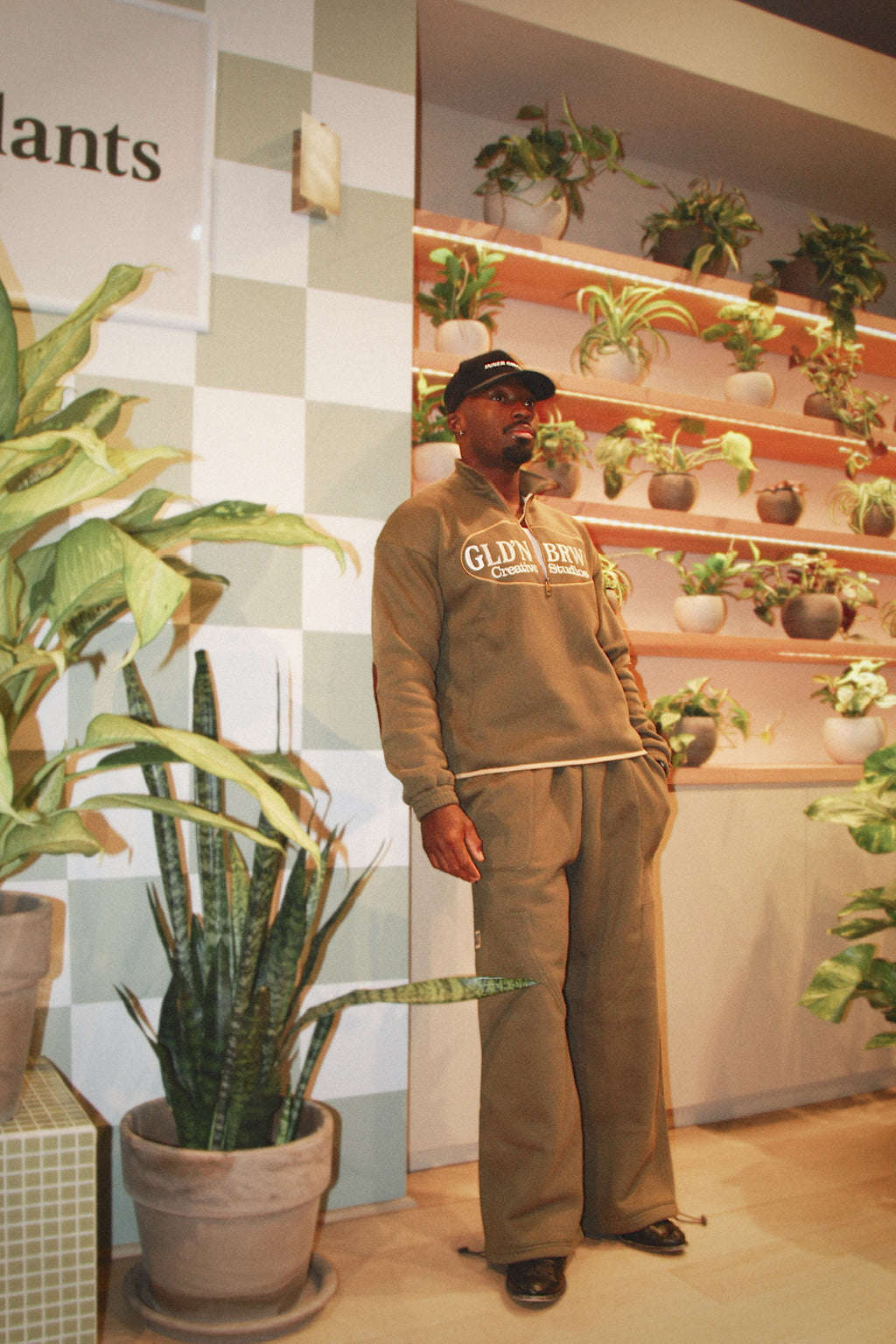 Heritage Double Knee Sweatpant - Moss Green