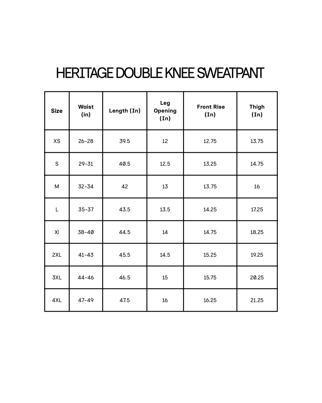 Heritage Double Knee Sweatpant - Tawny Brown